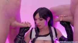 ManyVids - Octokuro - Tifa Double Penetration 24 06 2023