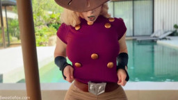 Sweetie Fox - Fem Gyro Zeppeli Fucks Johnny And Gets Cum In Her Mouth