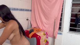 I Take Advantage Of The Fact That No One Is Home To Watch My Stepsister And Cum On Her Big Tits