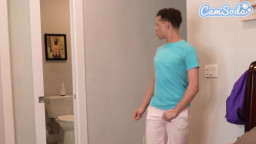 Blake Blossom - Caught Her Sisters Boyfriend Jerking Off