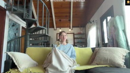 Melody Marks - Walked In When Step Sis Was Touching Herself On The Cabin Couch