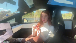 Rosie Rider - Taking My Best Friends Girlfriends Virginity On My Cyber Truck
